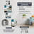 Macall Metal Wall Clock
