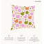 Coussin décoratif intérieur / extérieur en polyester