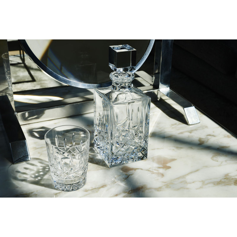 Lismore Square Decanter, Clear