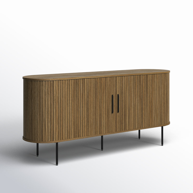 Iris 71'' Sideboard, Smoked Oak