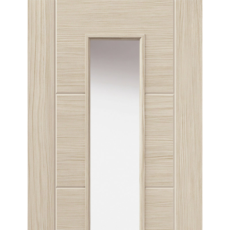 Ivory Internal Door Prefinished, 198.1cm H x 68.6cm W x 3.5cm D