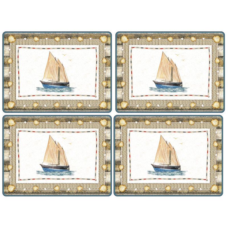 Pimpernel Coastal Breeze Placemats 15.7 X 11.7"