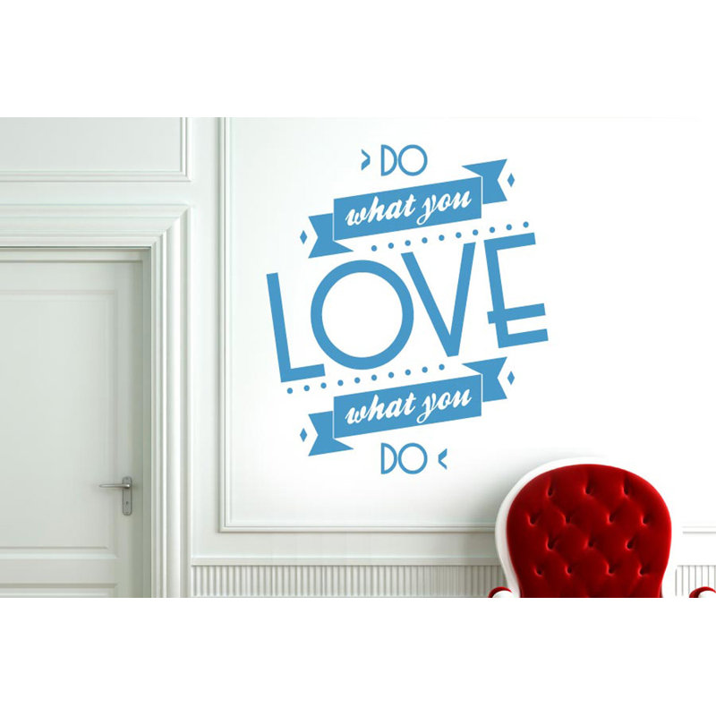 Wall Decal, Blue, Medium