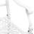 Canora Grey Bistro Set White Aluminum-535916247