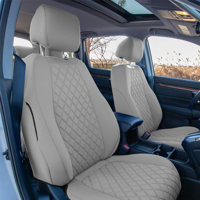 Elastic Automobile Cover By FH Group, Dark Gray