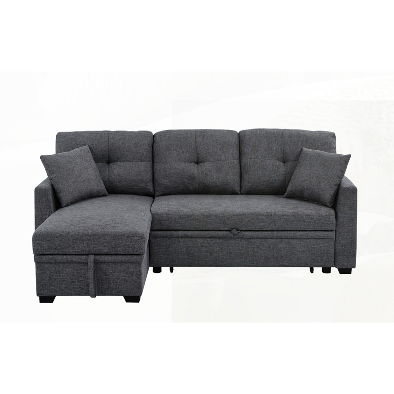 Ebern Designs Modular Sleeper Sectional Sofa - Wayfair Canada