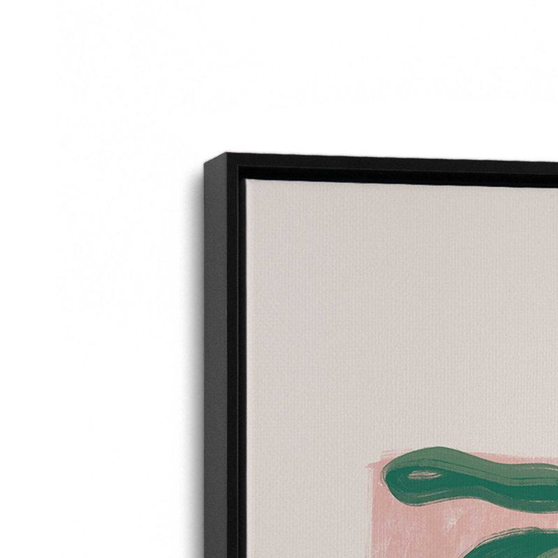 «Christmas Greenery I», reproduction sur toile, Cadre noir, 18.75" H x 12.75" W x 1.75" D
