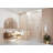 Eclipse 60 - 64 in. x 78 in. Fully Frameless Sliding Shower Door-47972004