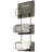 3 Tier Solid Wood Wall Mounted Towel Rack
