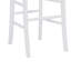 Tabouret de comptoir en bois massif