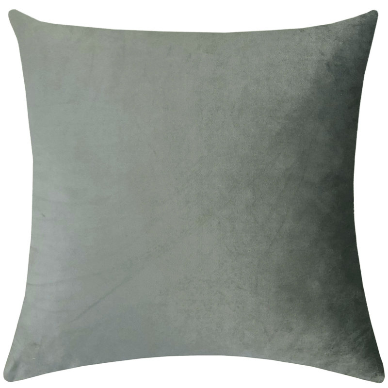 Jacobson Square Pillow Cover & Insert, Gray