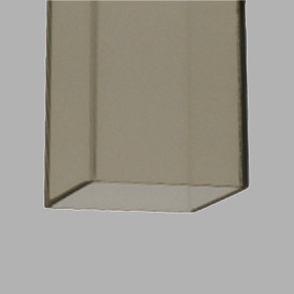 Tubes 15 - Light Flush Mount, Smoky