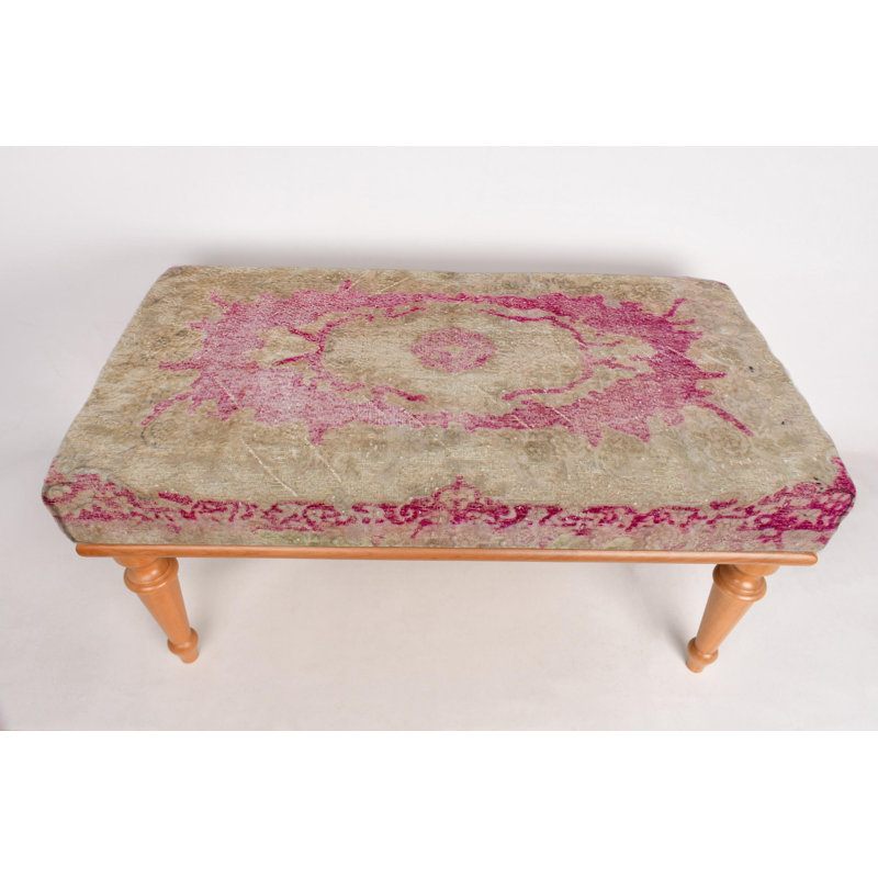 Bench For Bedroom, Piano Bench, Ottoman Bench, Upholstered Bench, Turkish Rug Bench, Kilim Bench, Home Decor Bench, Handmade Bench
