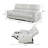 Upholstered Power Reclining Sofa-1140871958