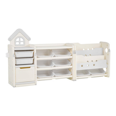 Rangement à 4 niveaux pour enfants