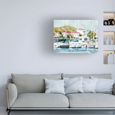 «Vintage Holiday I» par Emma Caroline - impression sur toile tendue