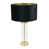 Clear/Gold Base/Black/Metallic Gold Shade