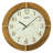 QXA855BLH Classic Modern Clock, Brown