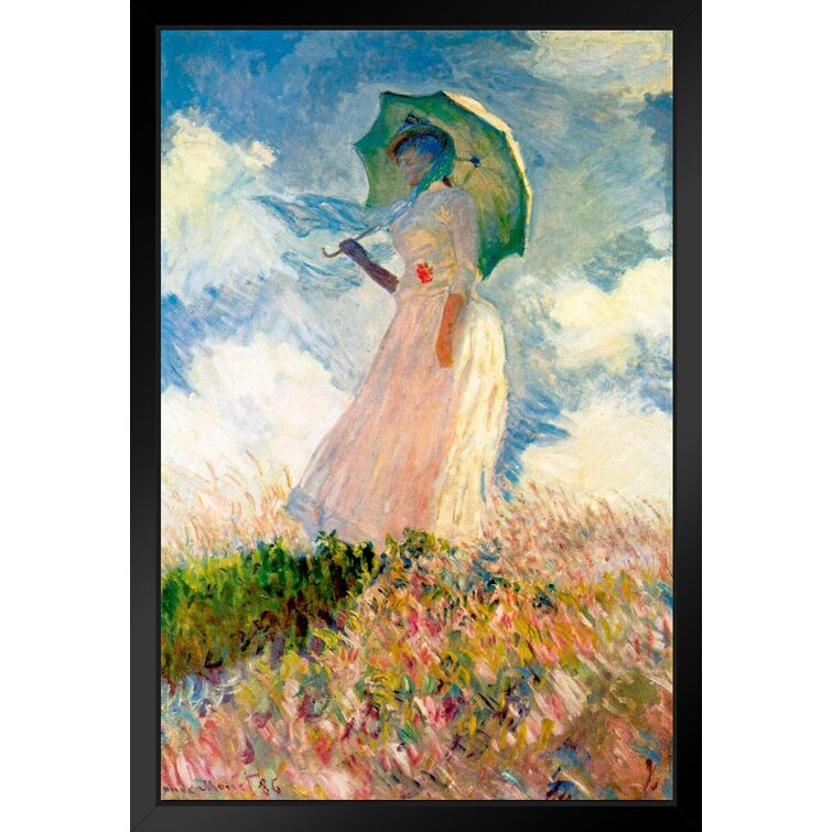 Vault W Artwork Claude Monet Woman In The Garden Impressionist Art