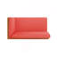 Banc de coin gauche X-Back, rouge-1289754678