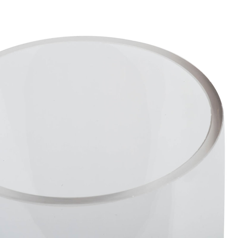 Vase de table en verre transparent Casiana