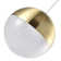 Ravello 5-in Integrated LED Height Adjustable ETL Certified Pendant Light with Globe Shade