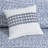Madison Park Signature Blue Reversible Matelasse 4-Piece Full/Queen Quilt Set with Throw Pillow-87223275