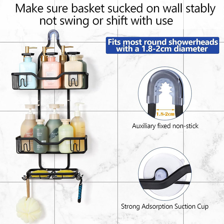 Maralene Hanging Shower Caddy Rebrilliant