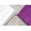 Tapis mauve / gris Costanza