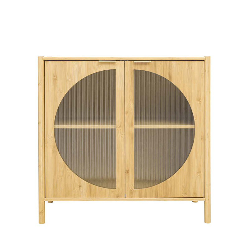 Ozbourn Solid Wood Accent Cabinet