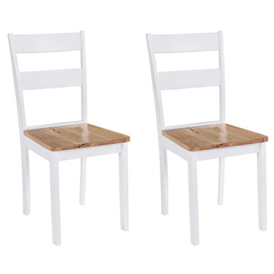 Andi 45cm H Side Chair in White