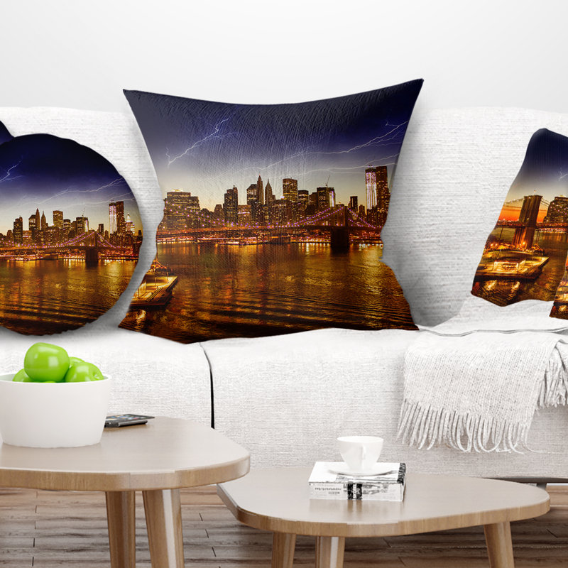 Reversible Throw Pillow