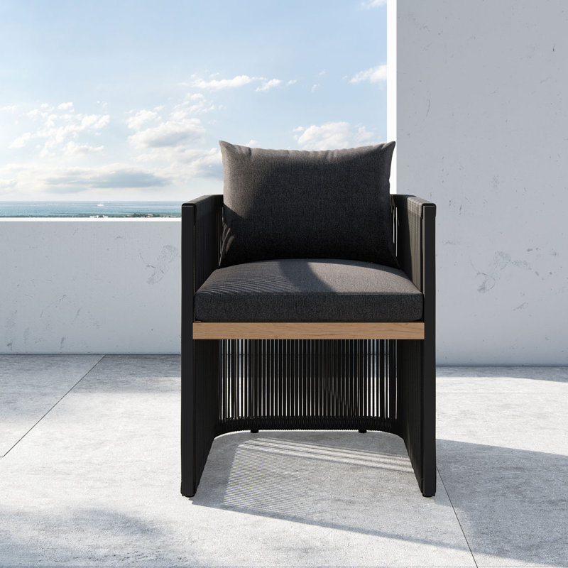 Clifton Dining Chair In Peppercorn Fabric