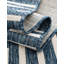 Tapis bleu contemporain Odawa-1098662850