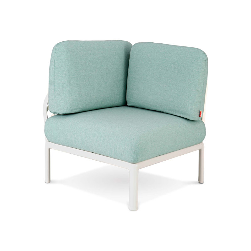 Chaise de patio Laurel, Blanc