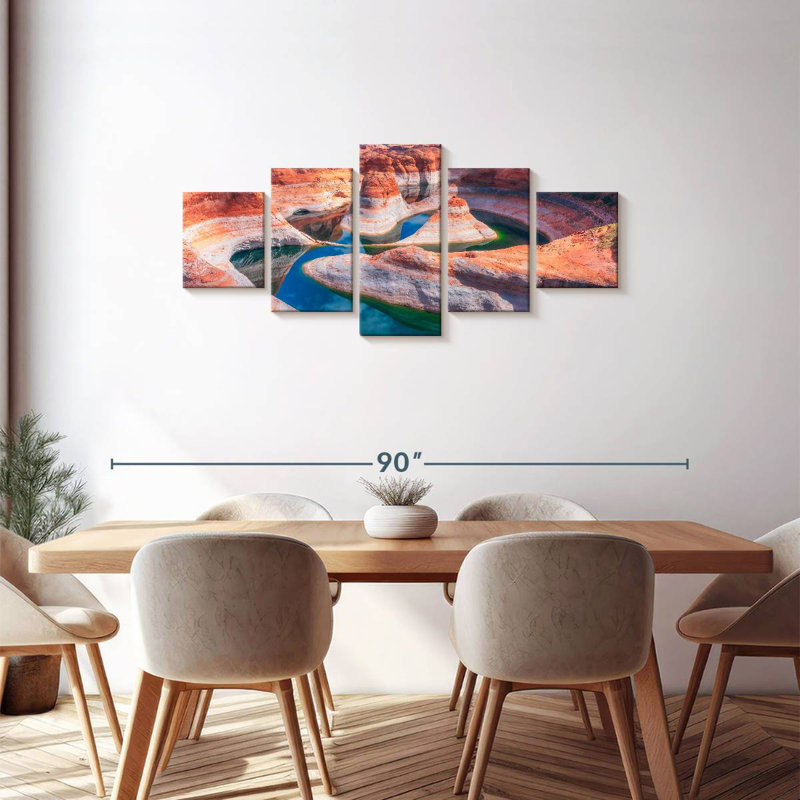 Grand Canyon River, 30" H x 68" W