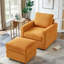 Chaise d'appoint en velours côtelé American Traditional-529816462