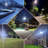 Solar Street Lights Outdoor Waterproof, Outdoor Led Street Light Dusk To Dawn, Led Wide Angle Lamp With Motion Sensor For Parking Lot, Yard
