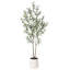 Faux olivier Altman avec pot de fleurs blanc Altman-1788430014