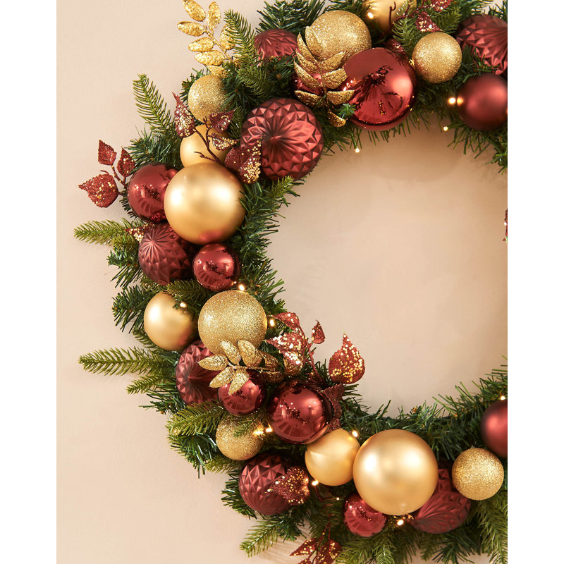 Faux 76cm Wreath