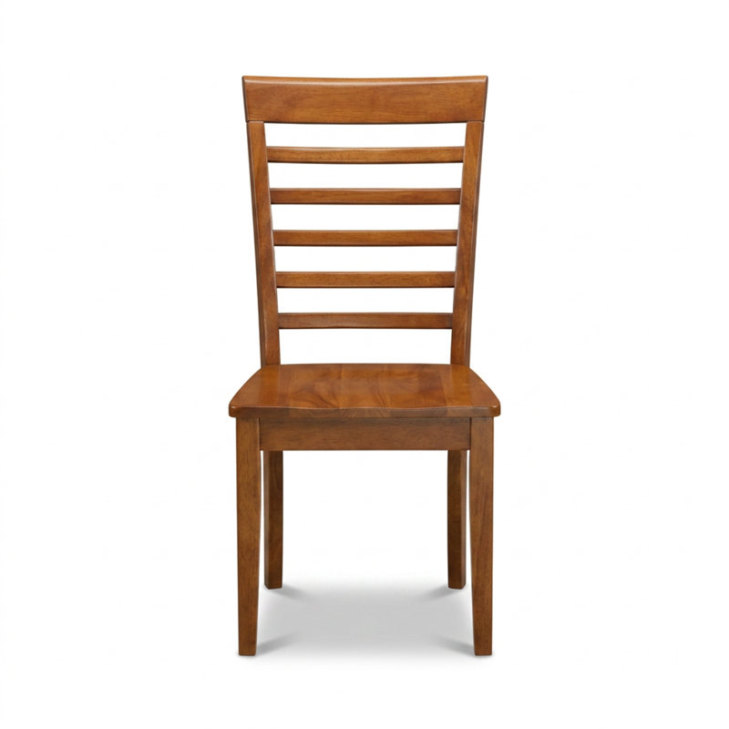 Ensemble de table à manger carrée en bois brun selle de style asiatique avec rallonge papillon et 8 chaises en bois