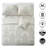 4 Piece Damask Oversized Embroidery Bedspread Set-1629558979-1629559026