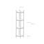 Baugus 150 cm H x 42 cm W Standard Bookcase