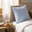 Housse de coussin simple à rayures-131256092