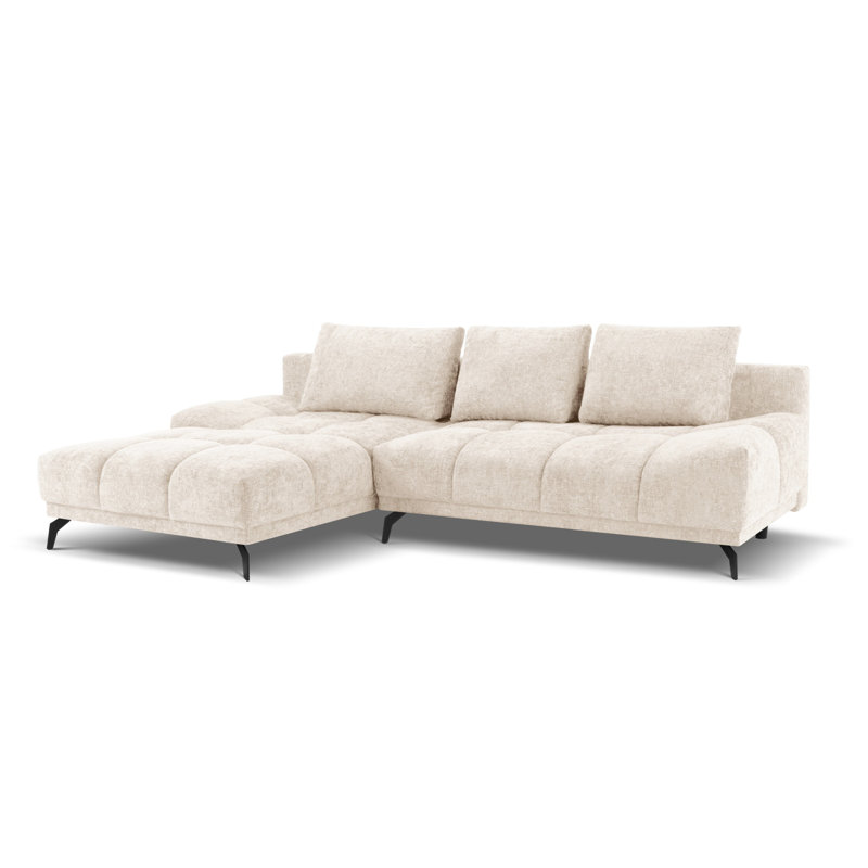 Cuthrell 5 Seater Sofa Bed, Beige, Left Hand Facing
