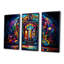 Multicolor psychedelic Jukebox Sound - Jukeboxes, art mural-1927722795-1927722793