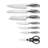 Crosshatch 14Pc Cutlery Block Set W/ Sharpener