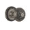 Egg & Dart Interior Mortise Door Knob with Rope Rosette
