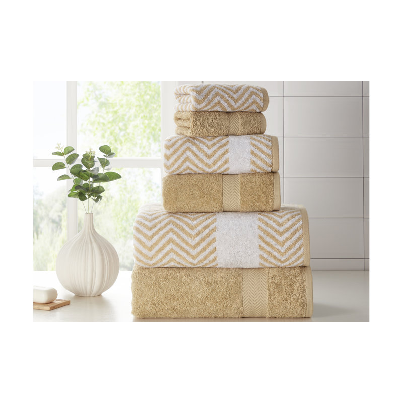 Ensemble de serviettes 6 pièces Kathy Ireland, Lin