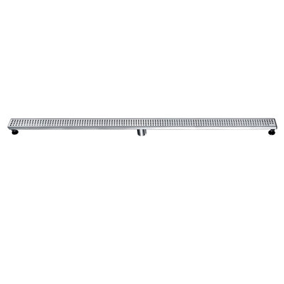Brisbane River  59 Inch Long Stainless Steel  Linear Floor Shower Drain